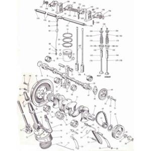 Jeu de coussinets bielle S1/4
